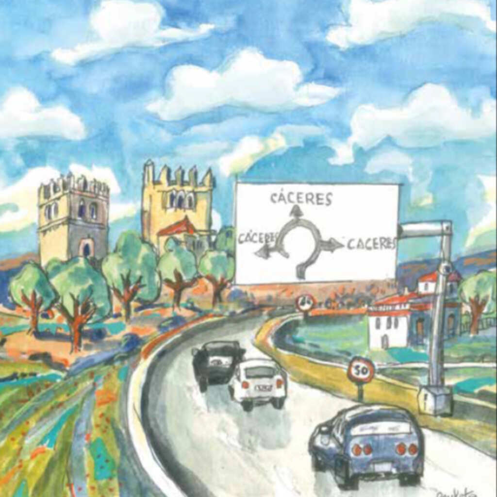 Presentación del libro "Cuaderno de viaje: Tres caminos de Badajoz a Cáceres" de Antonio de la Cruz Solís