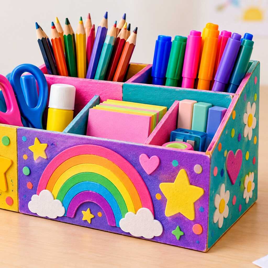 Taller infantil: Minicreadores: 'Crea tu caja organizadora de escritorio'